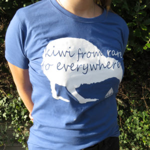 Kiwi Rare to Everywhere t Shirt Blue for sale