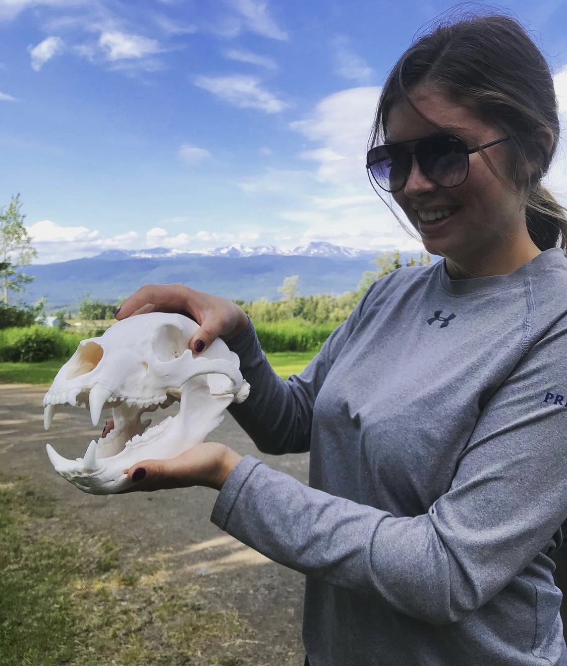 Maia Gibbs Bear Skull